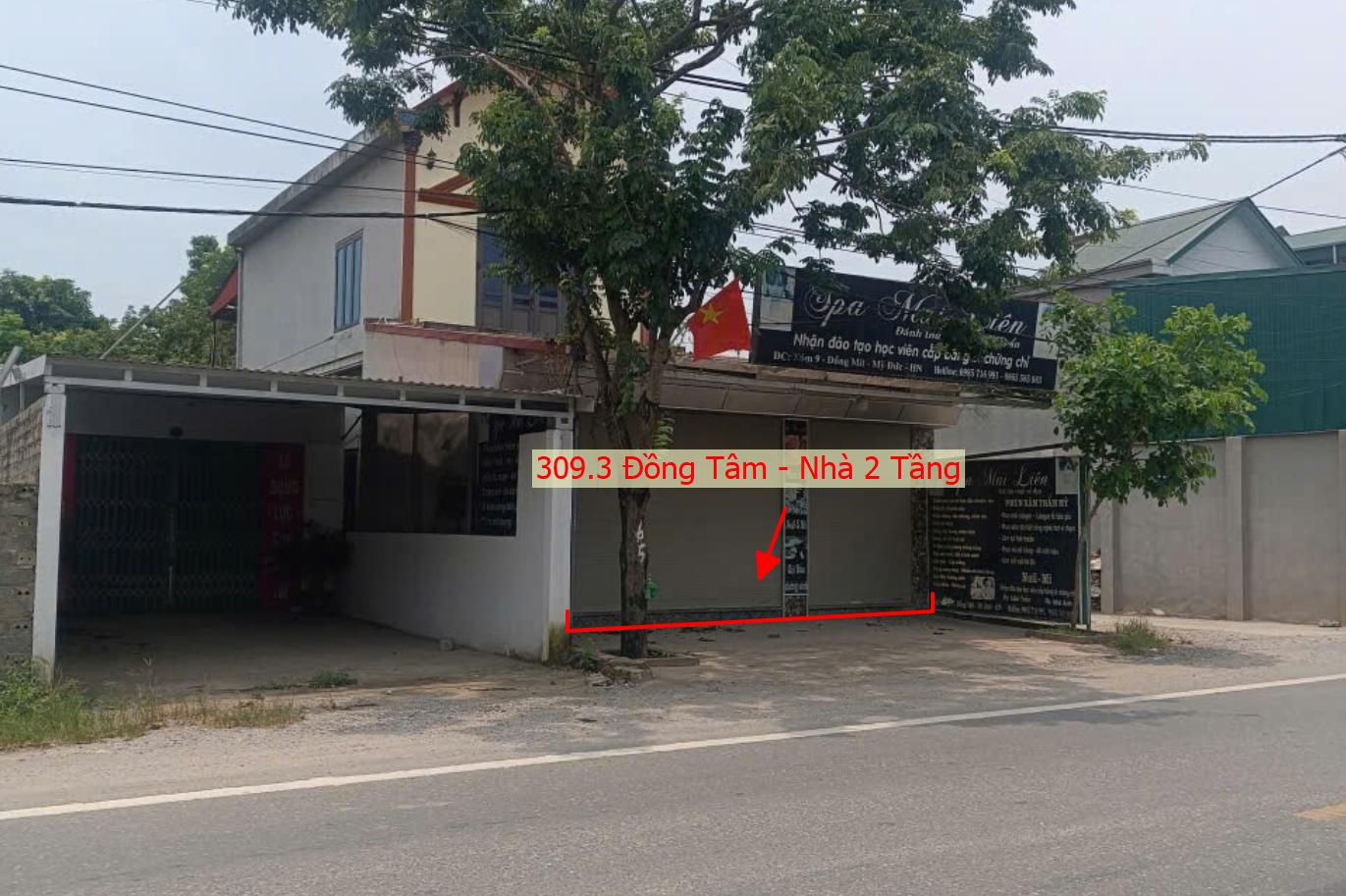 Hình ảnh Bán Đất Tặng Nhà 2 Tầng 309.3m Tại Đồng Tâm Mặt Đường Kinh Doanh TL429