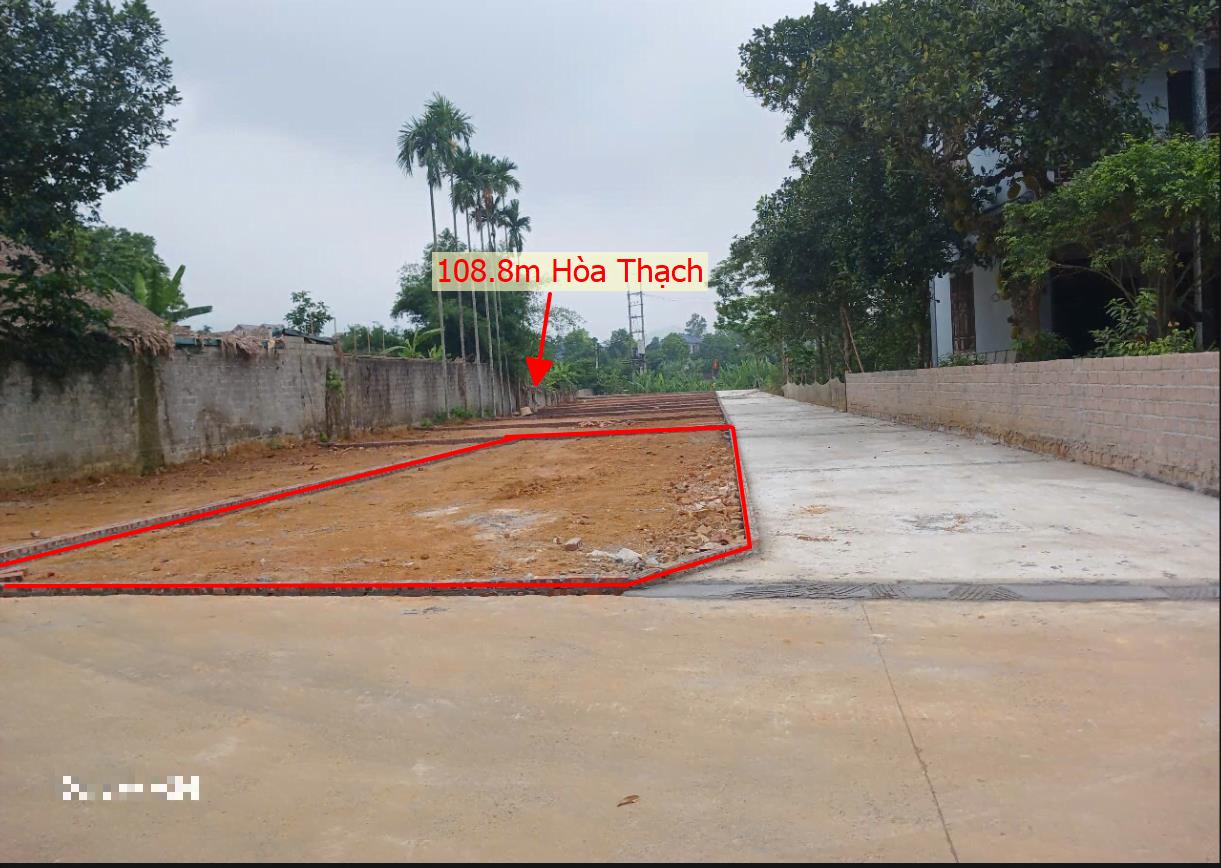 Hình ảnh Bán Lô Đất 108.8m Tại Hòa Thạch Quốc Oai Bám Đường Bê Tông Ô Tô Vào Tận Đất Dân Cư Đông Đúc Thân Thiện