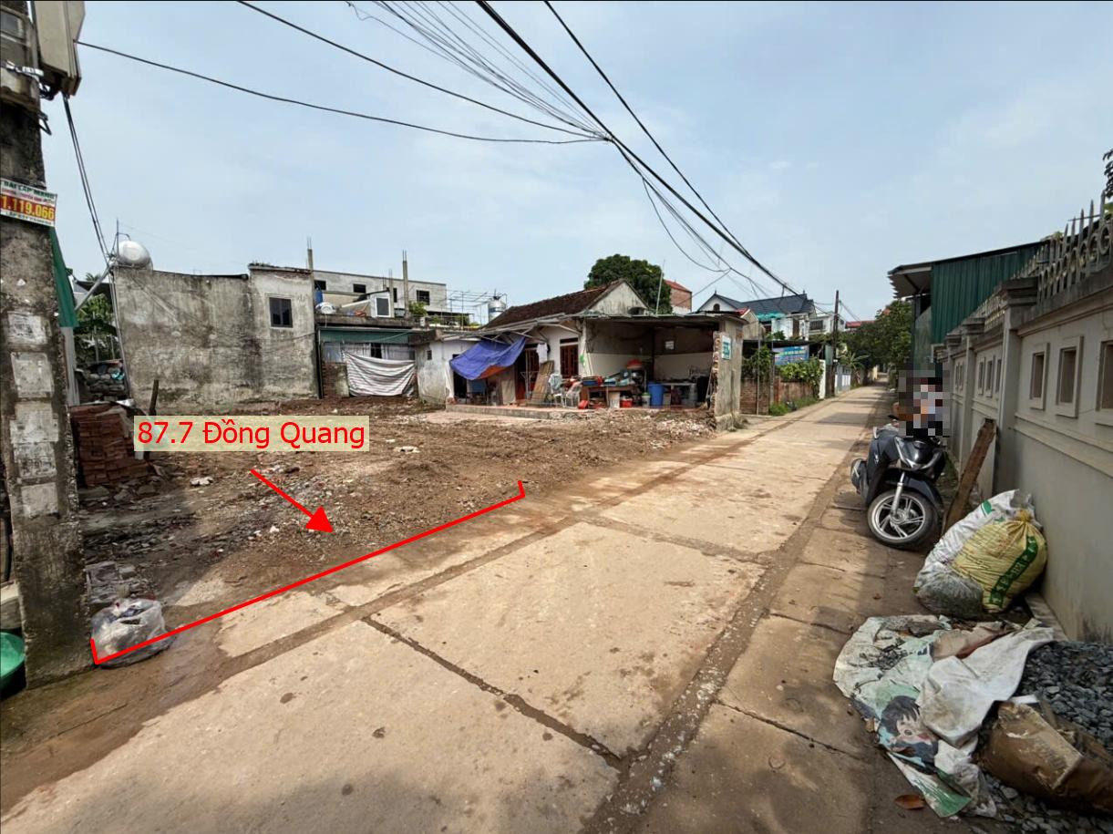Hình ảnh Bán Thửa Đất 87.7m Tại Đồng Quang Quốc Oai Ô Tô Đỗ Tận Đất Sát Trục Chính Kinh Doanh