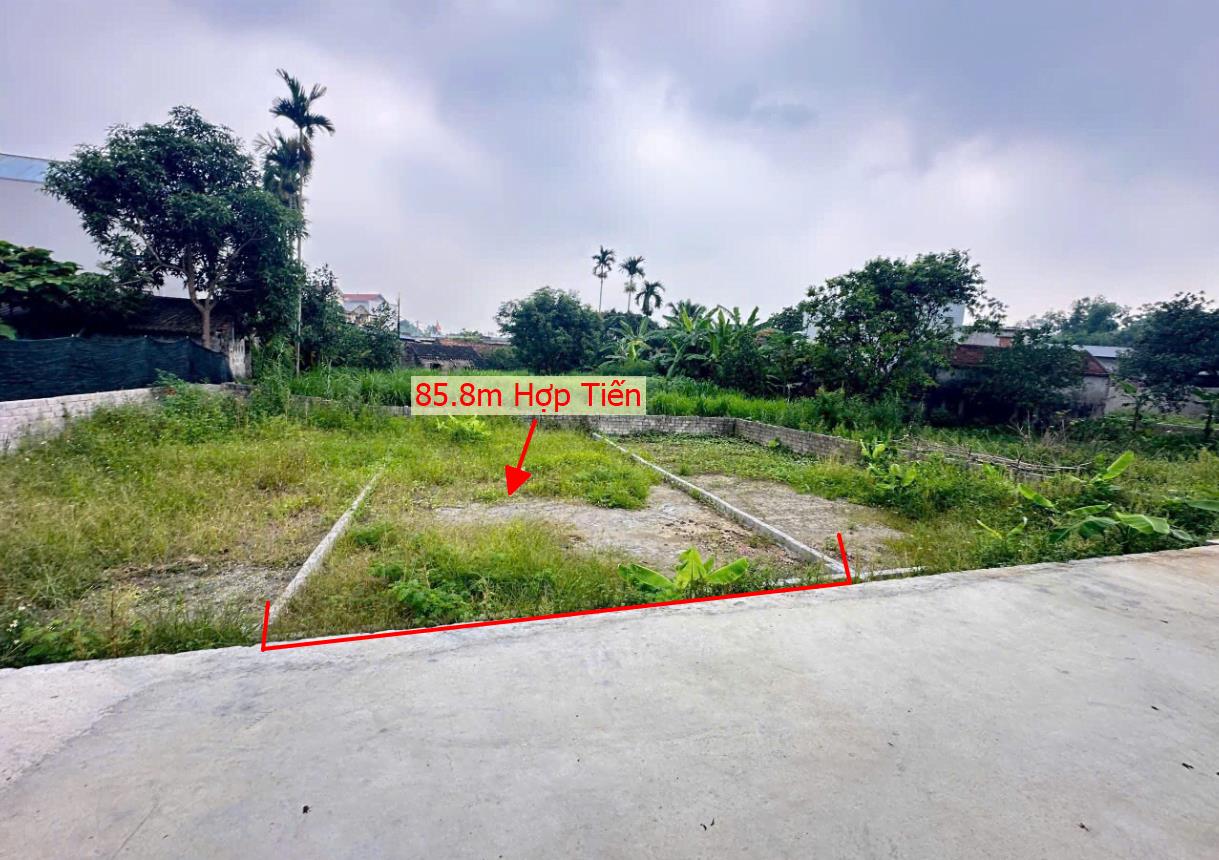 Hình ảnh Bán Lô Đất 85.6m Tại Hợp Tiến Mỹ Đức Bám Đường Bê Tông Ô Tô Vào Tận Đất Dân Cư Đông Đúc Thân Thiện Giá Đầu Tư