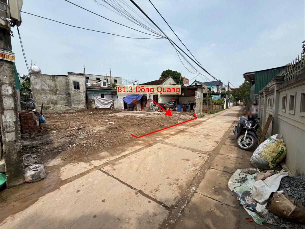 Hình ảnh Đất Phân Lô Đồng Quang 81.3m Đường Thông Ô Tô Ngay Gần Mặt Đường Kinh Doanh TL419