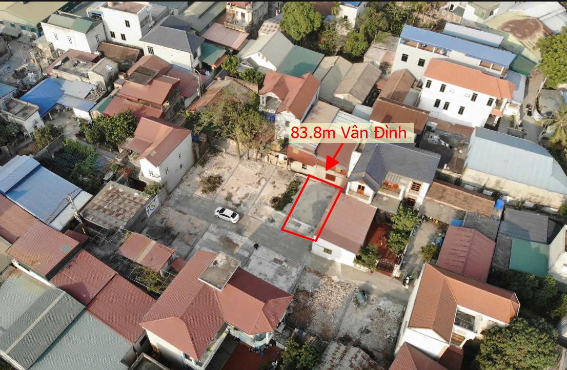 Hình ảnh Bán Lô Đất 83.8m Tại Vân Đình Ứng Hòa Ô Tô Vào Tận Đất Dân Cư Đông Đúc Đầy Đủ Tiện Ích Giá Đầu