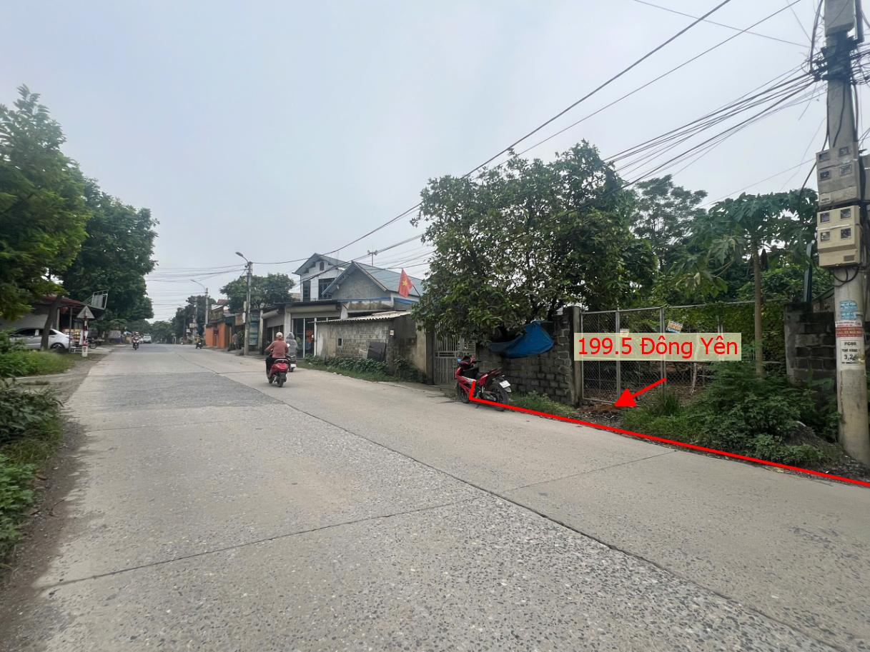 Hình ảnh Bán Thửa Đất 199.5m Tại Đông Yên Bám Mặt Đường Kinh Doanh TL412B Gần QL6A Đang Triển Khai Mở Rộng